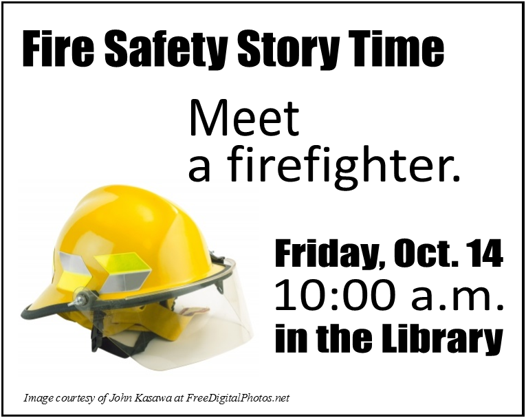 Fire Safety Story Time Image